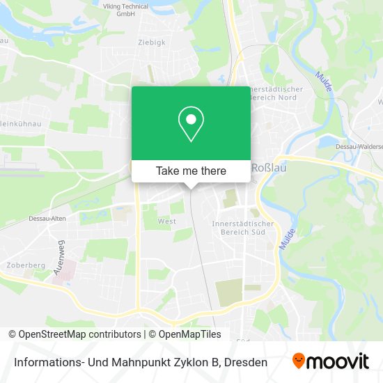 Карта Informations- Und Mahnpunkt Zyklon B