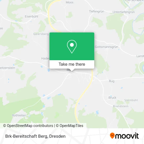 Карта Brk-Bereitschaft Berg
