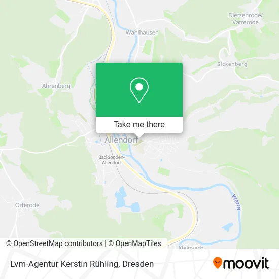 Карта Lvm-Agentur Kerstin Rühling