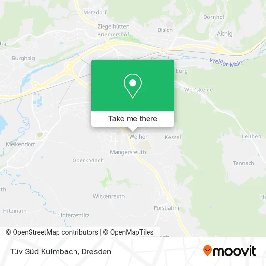 Tüv Süd Kulmbach map
