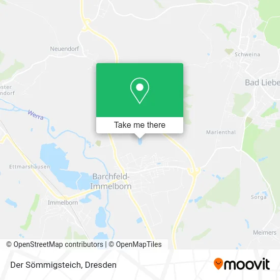 Карта Der Sömmigsteich