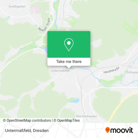 Карта Untermaßfeld