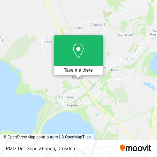 Карта Platz Der Generationen