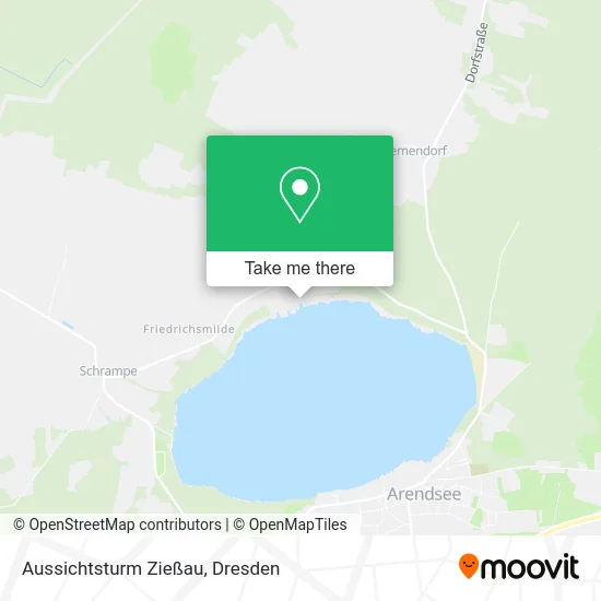 Карта Aussichtsturm Zießau