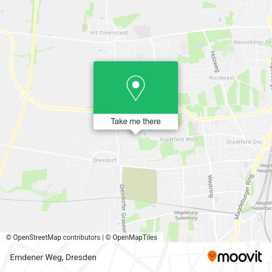 Карта Emdener Weg