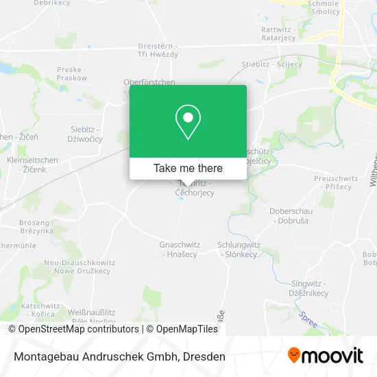 Montagebau Andruschek Gmbh map