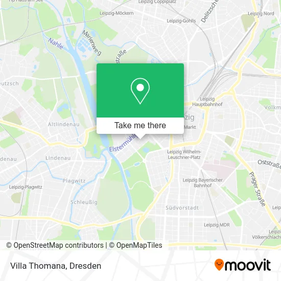 Карта Villa Thomana