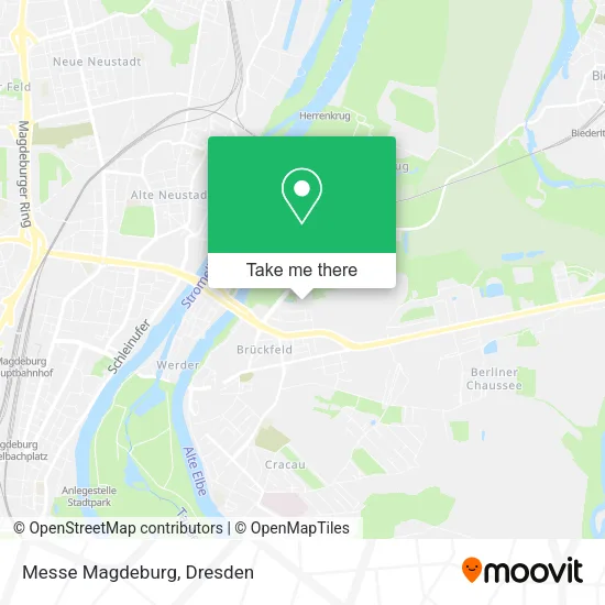 Карта Messe Magdeburg