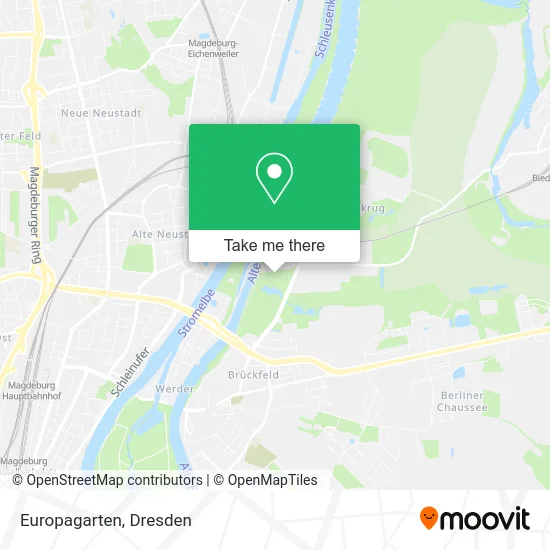 Карта Europagarten