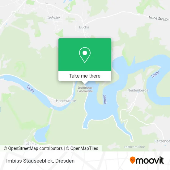 Карта Imbiss Stauseeblick