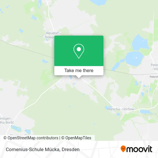 Карта Comenius-Schule Mücka