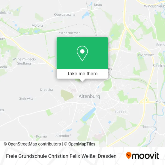 Freie Grundschule Christian Felix Weiße map