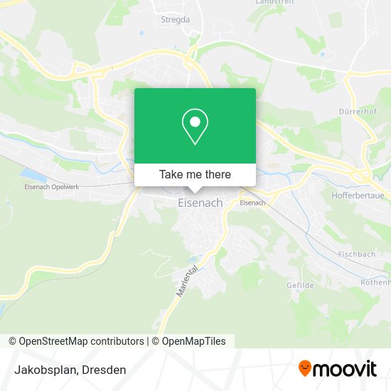 Карта Jakobsplan