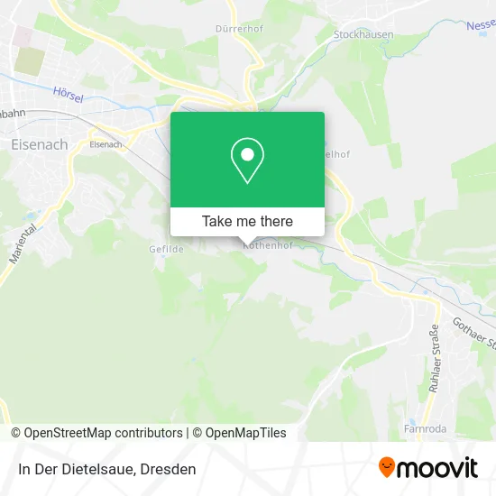 Карта In Der Dietelsaue