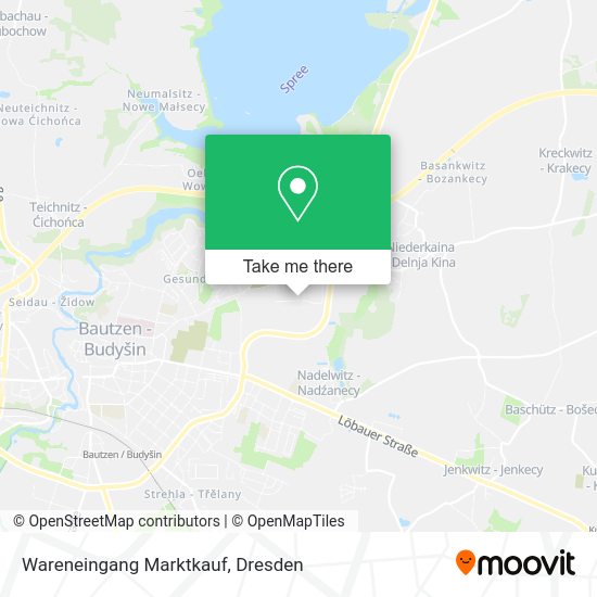 Карта Wareneingang Marktkauf