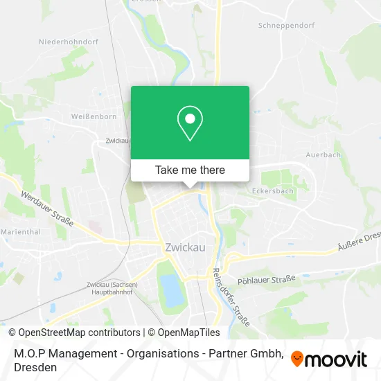 Карта M.O.P Management - Organisations - Partner Gmbh