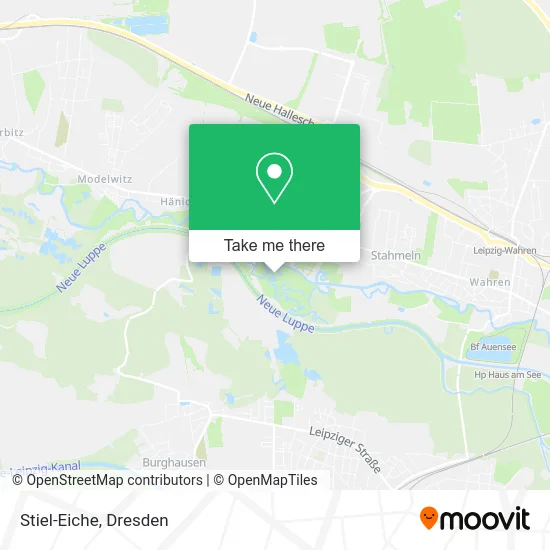 Карта Stiel-Eiche