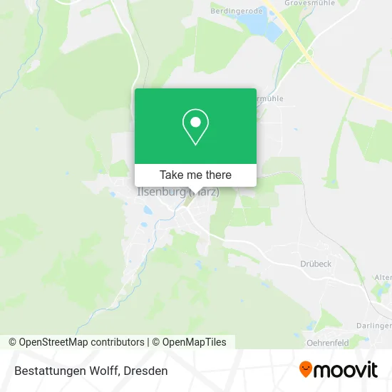 Карта Bestattungen Wolff