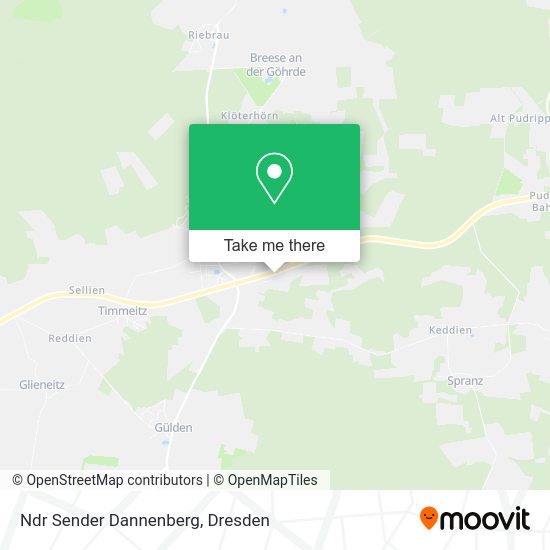 Карта Ndr Sender Dannenberg