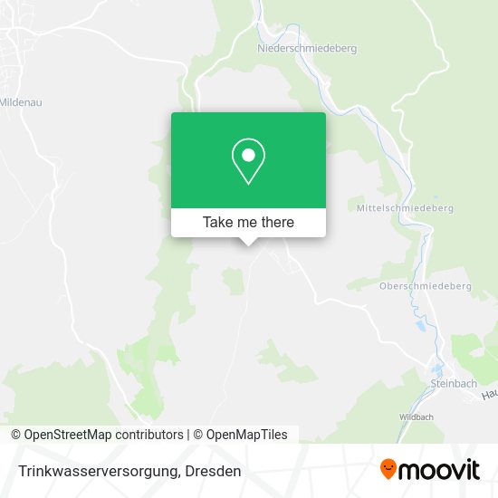Карта Trinkwasserversorgung