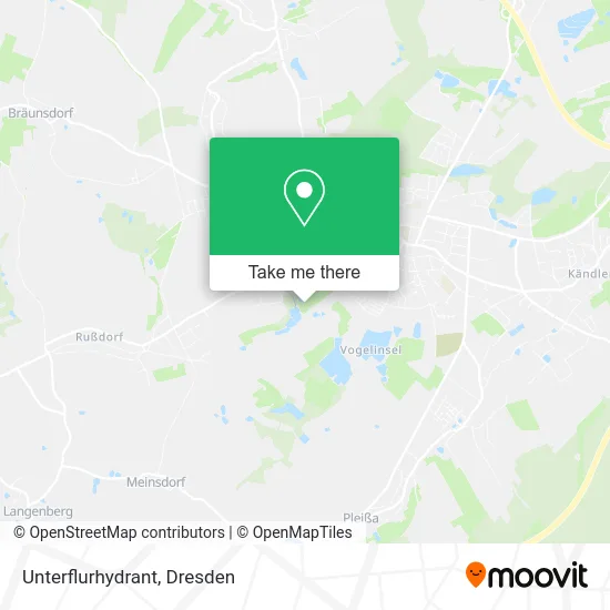 Карта Unterflurhydrant