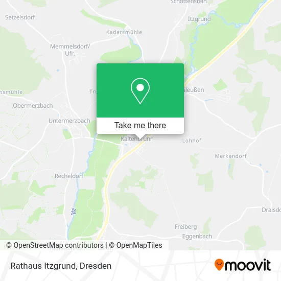 Rathaus Itzgrund map