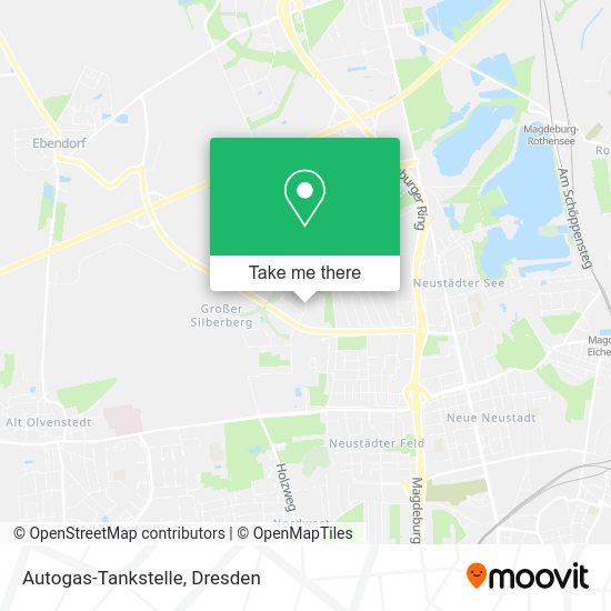 Карта Autogas-Tankstelle