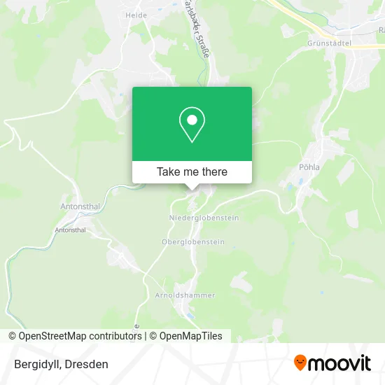 Карта Bergidyll