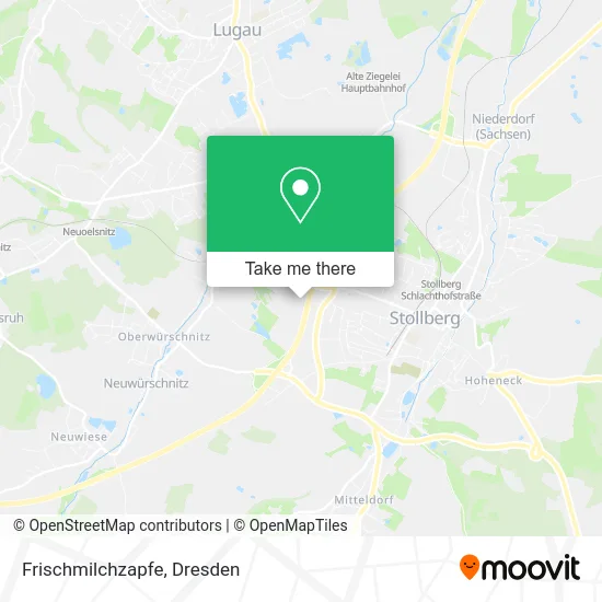 Карта Frischmilchzapfe