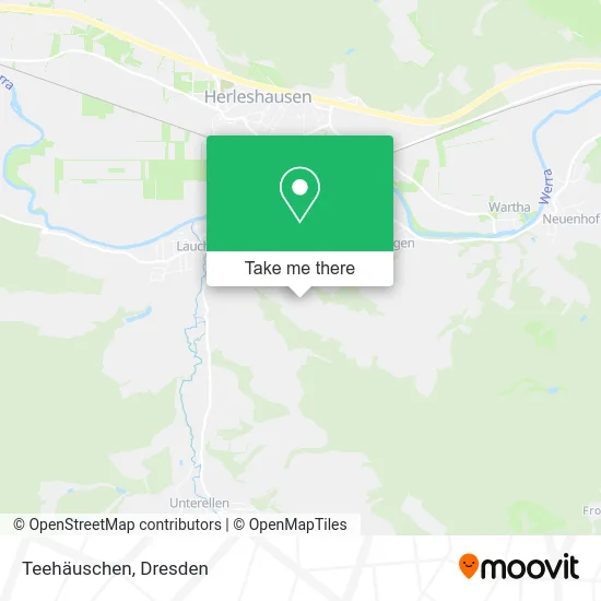 Карта Teehäuschen