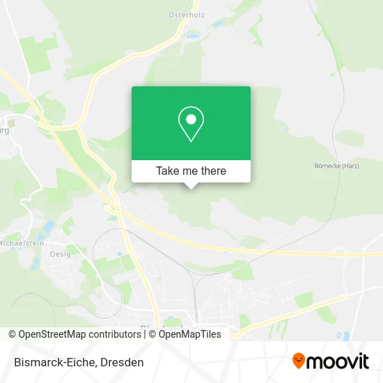 Карта Bismarck-Eiche