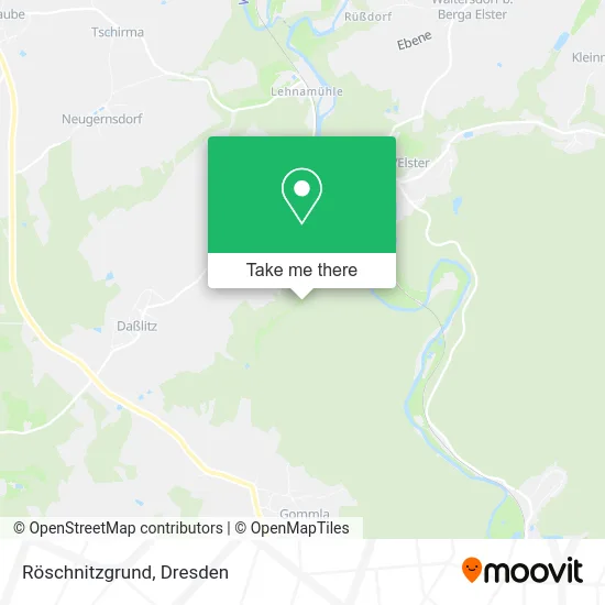 Röschnitzgrund map