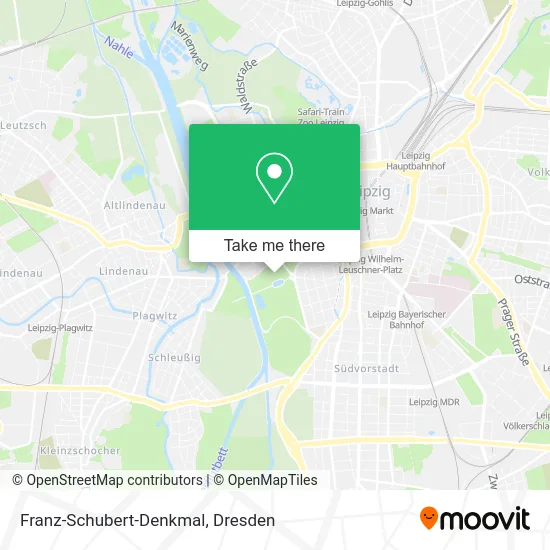 Карта Franz-Schubert-Denkmal