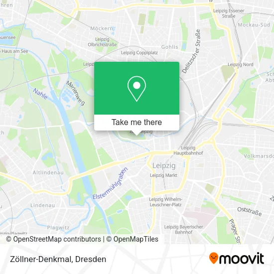 Карта Zöllner-Denkmal