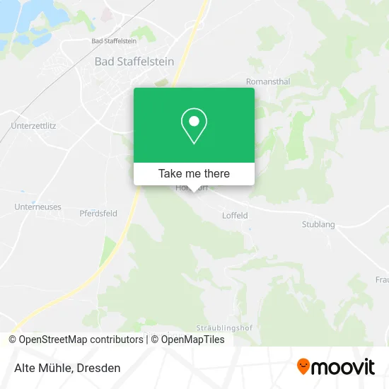 Карта Alte Mühle