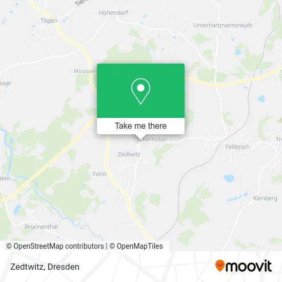 Карта Zedtwitz