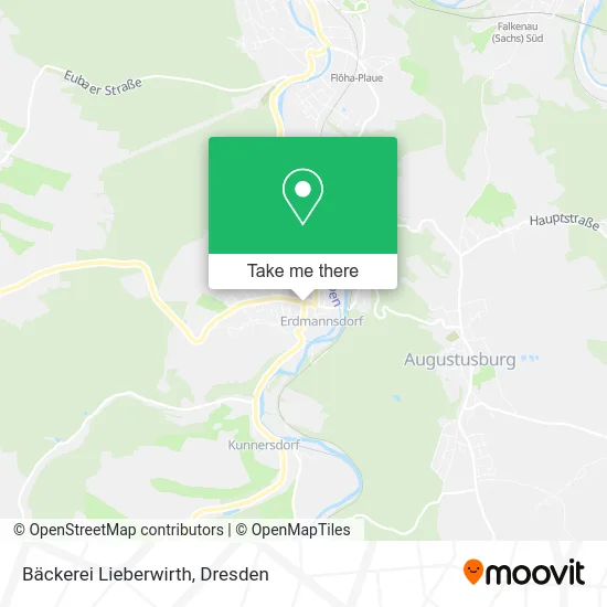Карта Bäckerei Lieberwirth