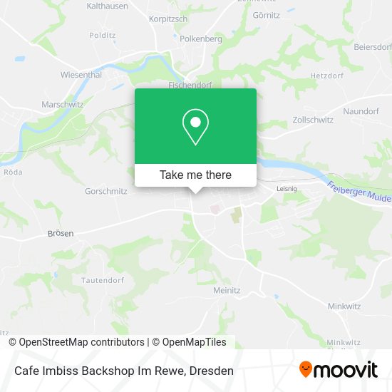 Карта Cafe Imbiss Backshop Im Rewe