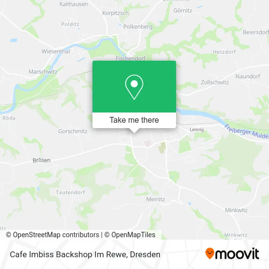 Карта Cafe Imbiss Backshop Im Rewe