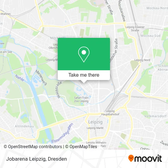 Карта Jobarena Leipzig