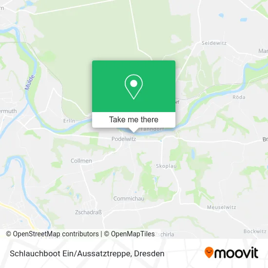 Карта Schlauchboot Ein/Aussatztreppe