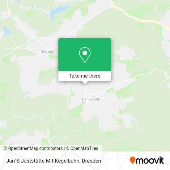 Карта Jan´S Jaststätte Mit Kegelbahn