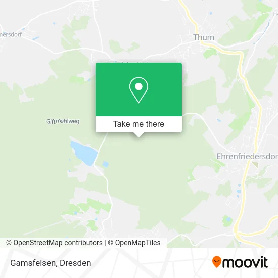 Карта Gamsfelsen
