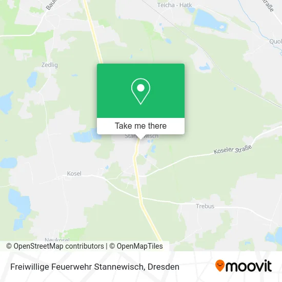 Карта Freiwillige Feuerwehr Stannewisch