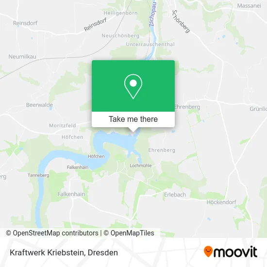 Карта Kraftwerk Kriebstein
