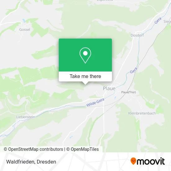 Карта Waldfrieden