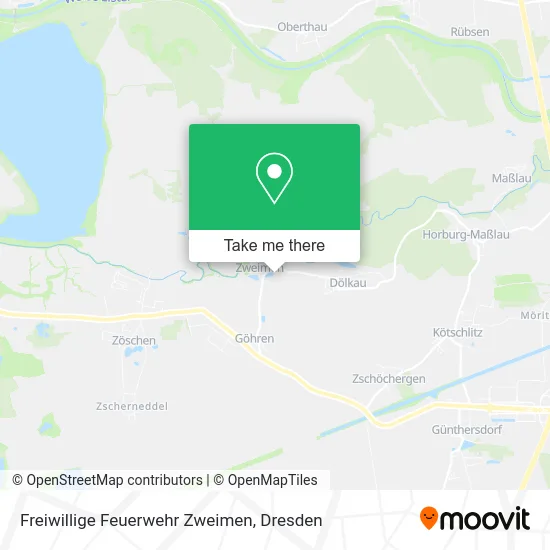 Карта Freiwillige Feuerwehr Zweimen