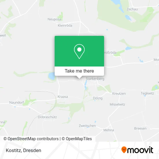 Карта Kostitz