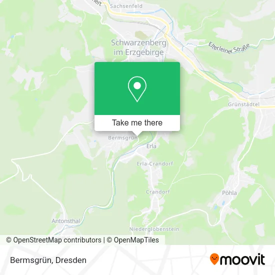 Карта Bermsgrün