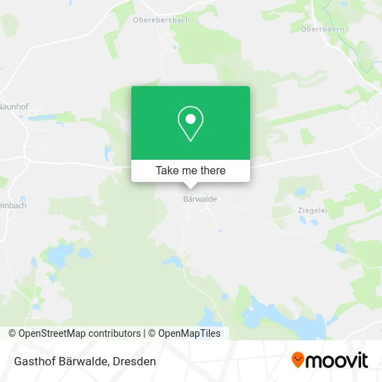 Карта Gasthof Bärwalde